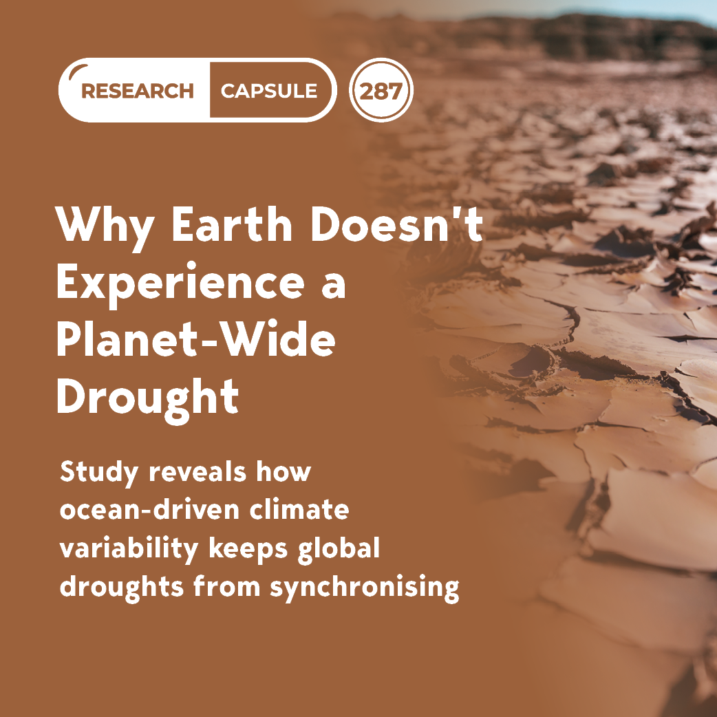 Why Earth Doesn't Experience a Planet-Wide Drought